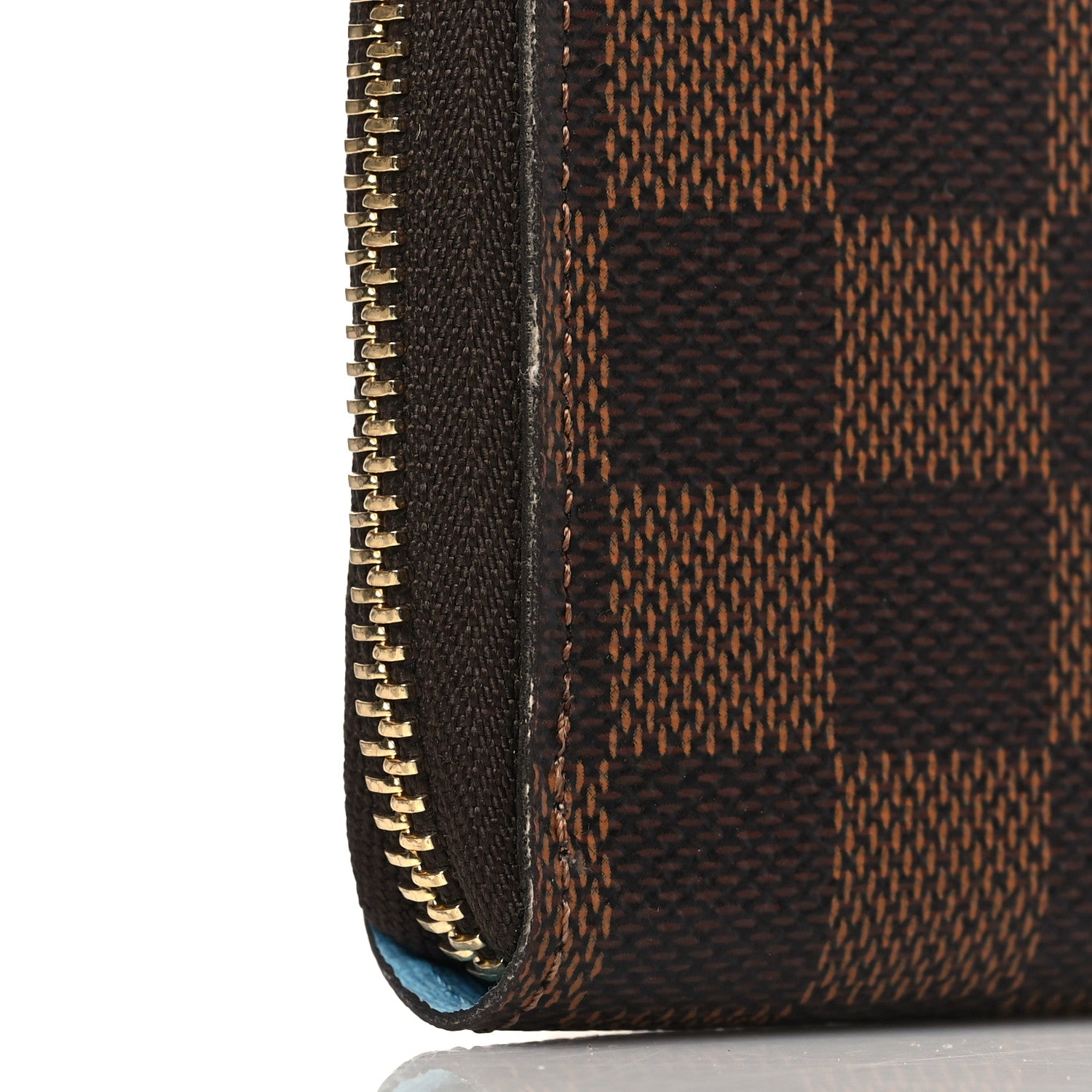 Louis Vuitton Damier Ebene 2017 Christmas Animation Clemence Wallet 7 of 7