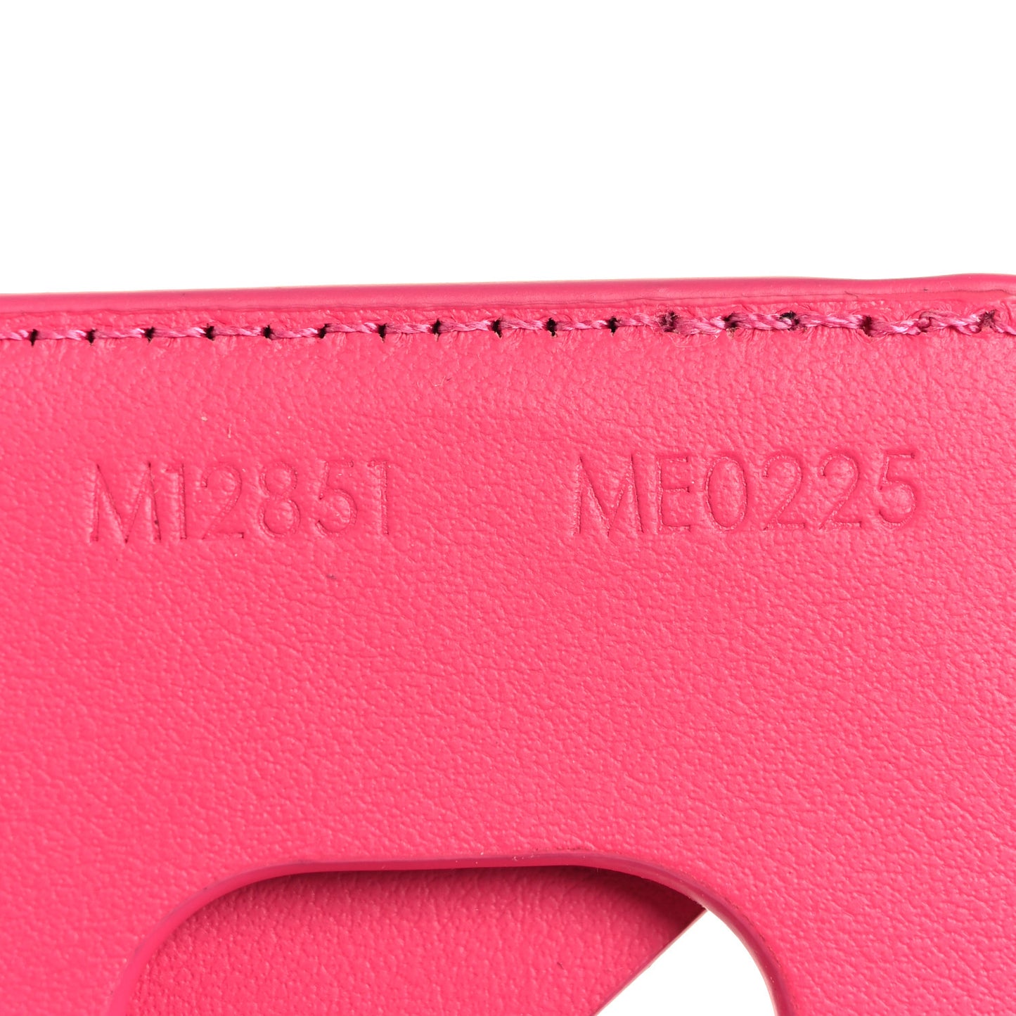 Monogram Macassar Magnetic Card Holder Pondichery Pink