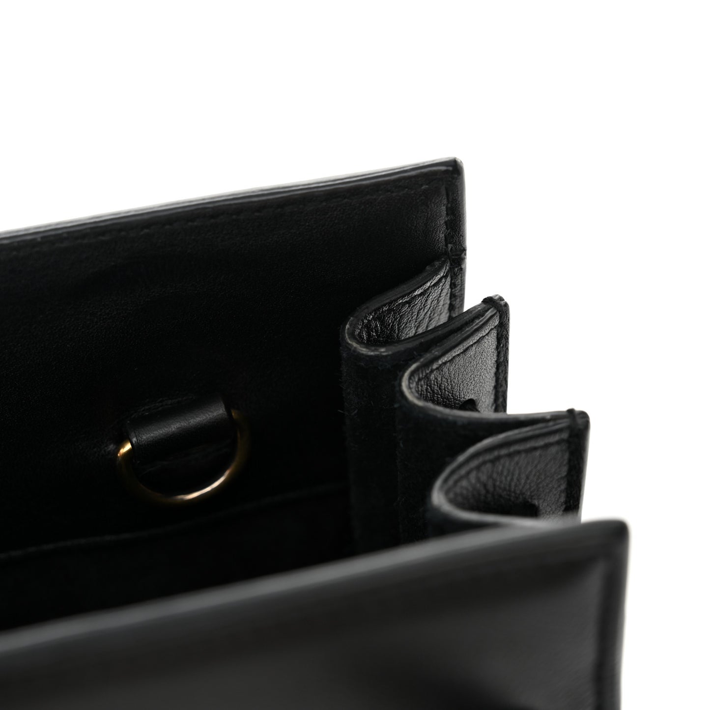 Calfskin Baby Sac De Jour Black