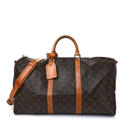 Louis Vuitton Monogram Keepall Bandouliere 50 1 of 15