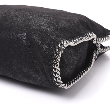 Stella McCartney Shaggy Deer Falabella Fold Over Tote Black 8 of 9