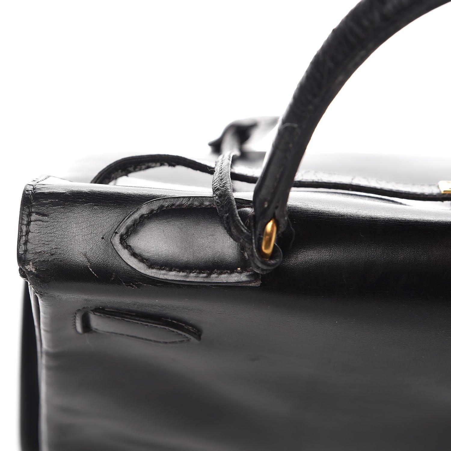 Hermes Box Kelly Retourne 32 Black 31 of 36