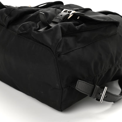 Prada Nylon Vela Medium Backpack Black 9 of 9