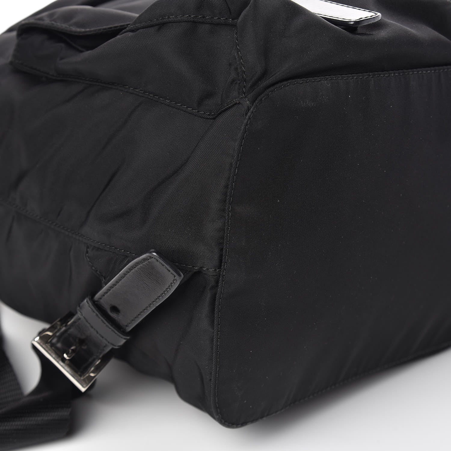Prada Nylon Vela Medium Backpack Black 8 of 9