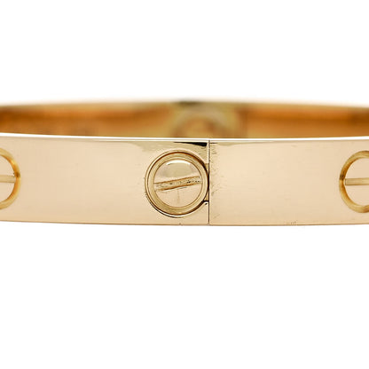 Cartier 18K Yellow Gold Love Bracelet 16 3 of 8