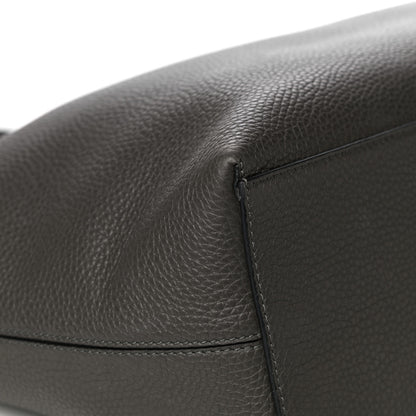 Valentino Garavani Grained Calfskin Rockstud Shoulder Tote Graphite 9 of 14