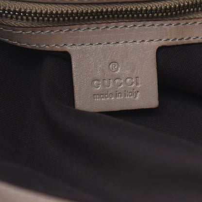 Gucci Monogram Large Jockey Hobo Beige 6 of 23