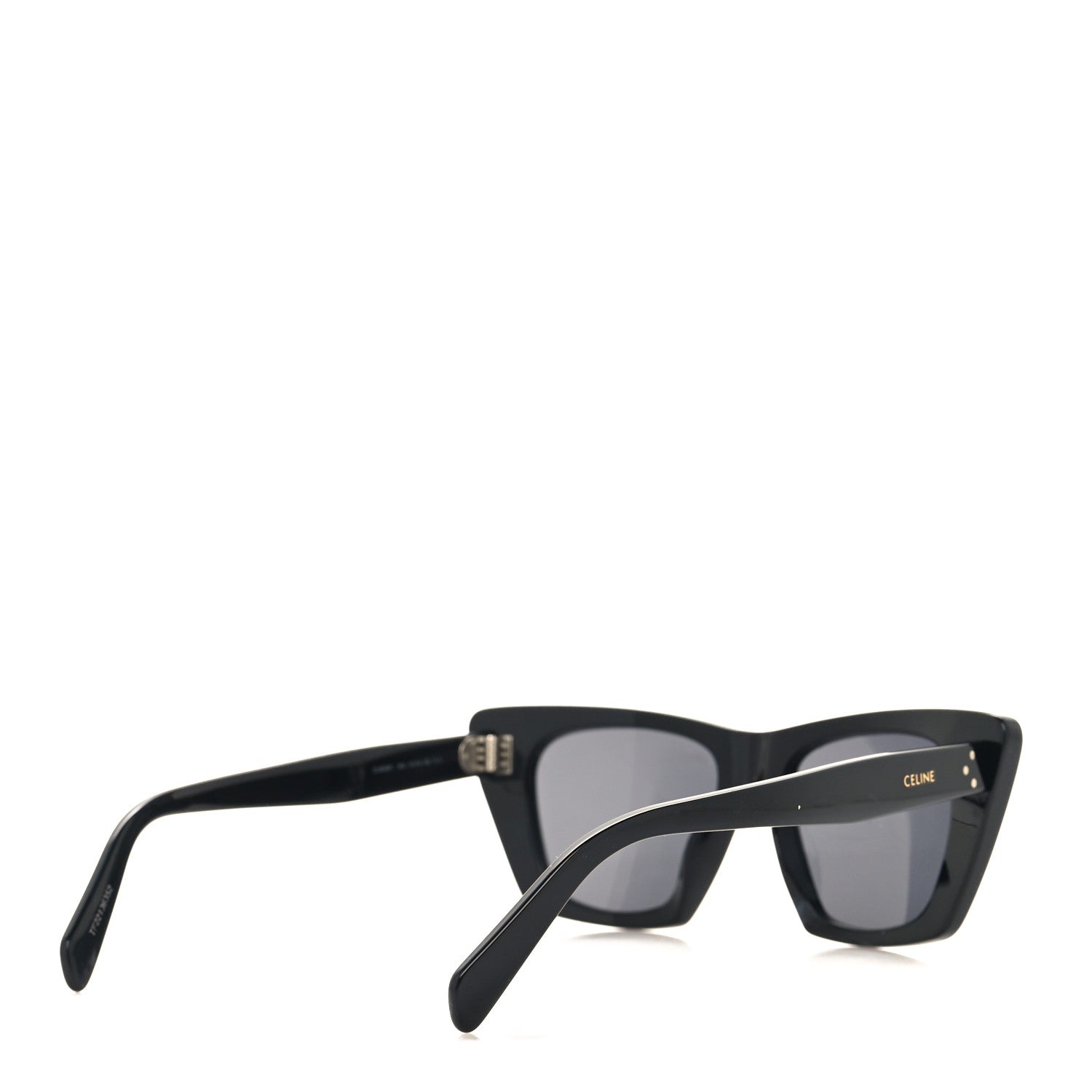 Celine Acetate Cat Eye Sunglasses CL40187I Black 4 of 7