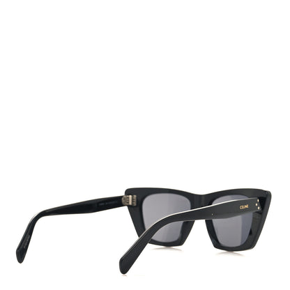 Celine Acetate Cat Eye Sunglasses CL40187I Black 4 of 7