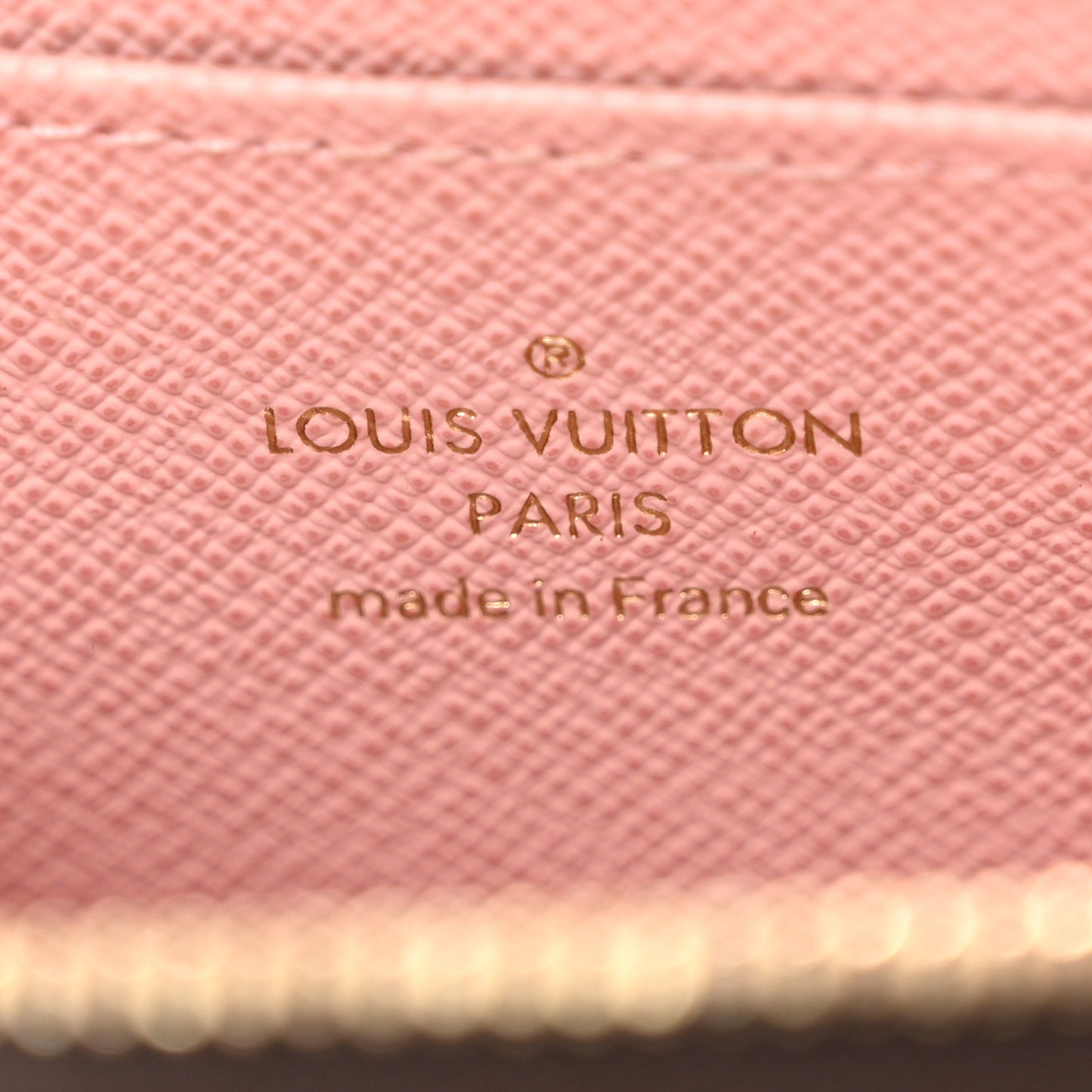 Damier Ebene Zippy Coin Purse Rose Ballerine