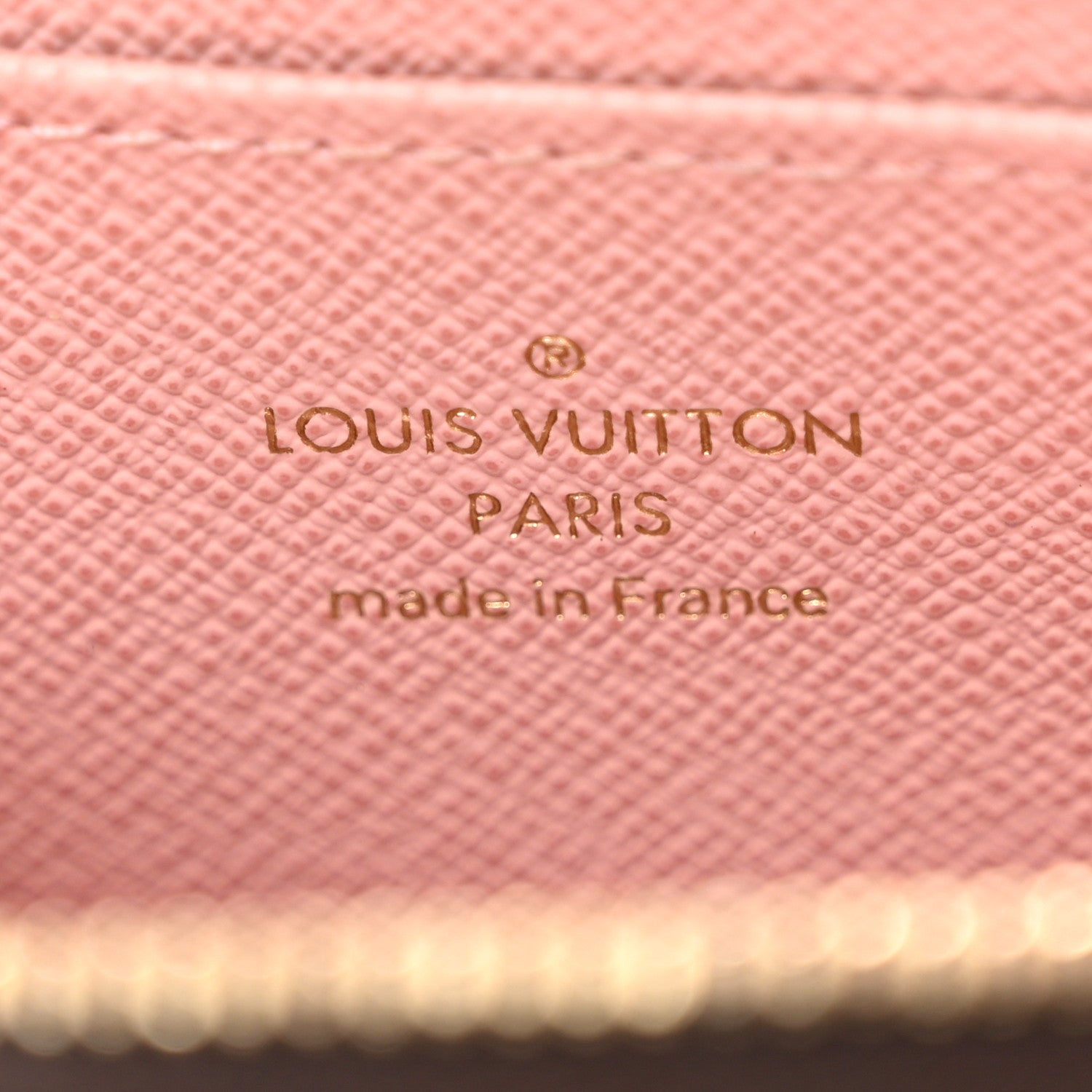 Louis Vuitton Damier Ebene Zippy Coin Purse Rose Ballerine 6 of 7