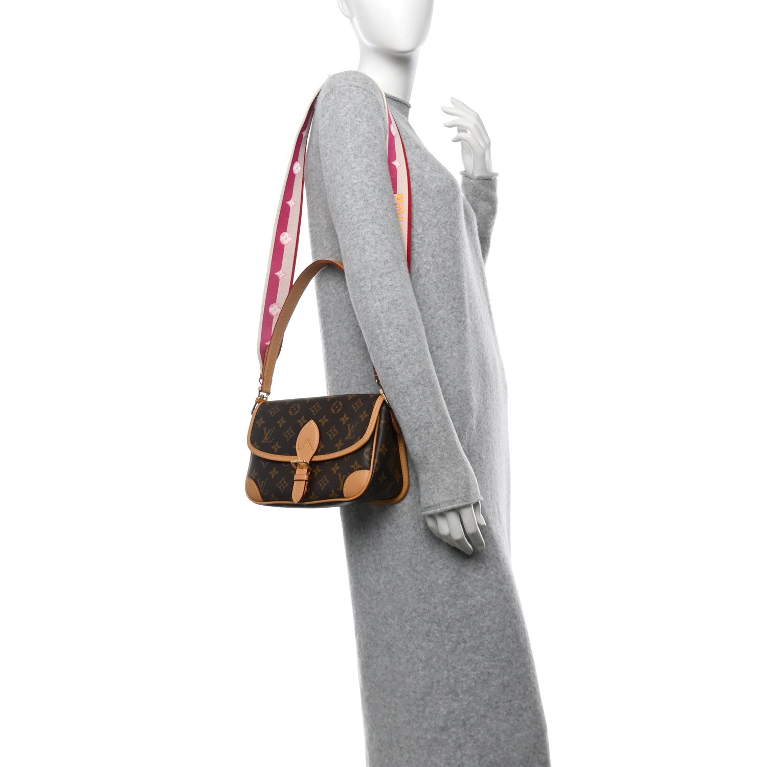 Louis Vuitton Monogram Diane Fuchsia 2 of 10