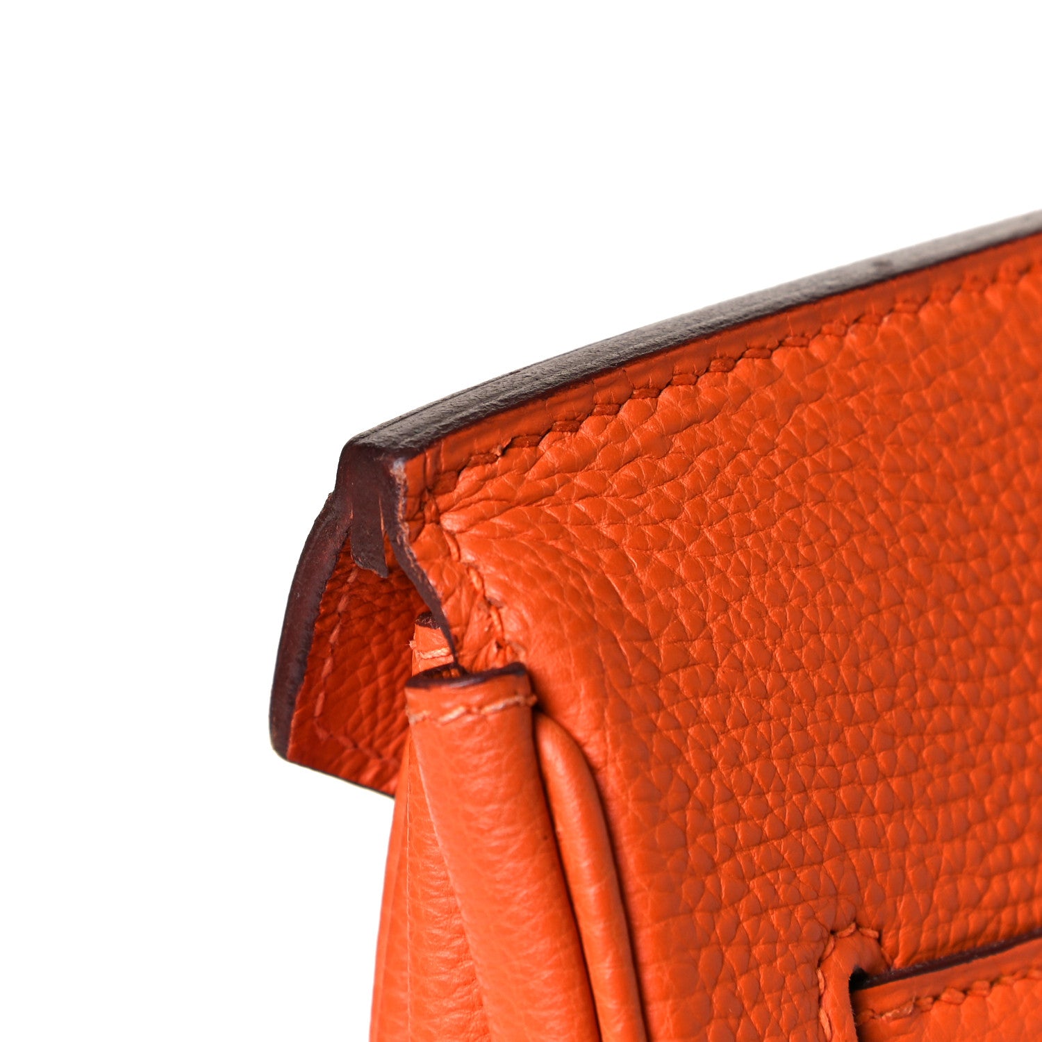 Hermes Togo Birkin 35 Orange 11 of 22
