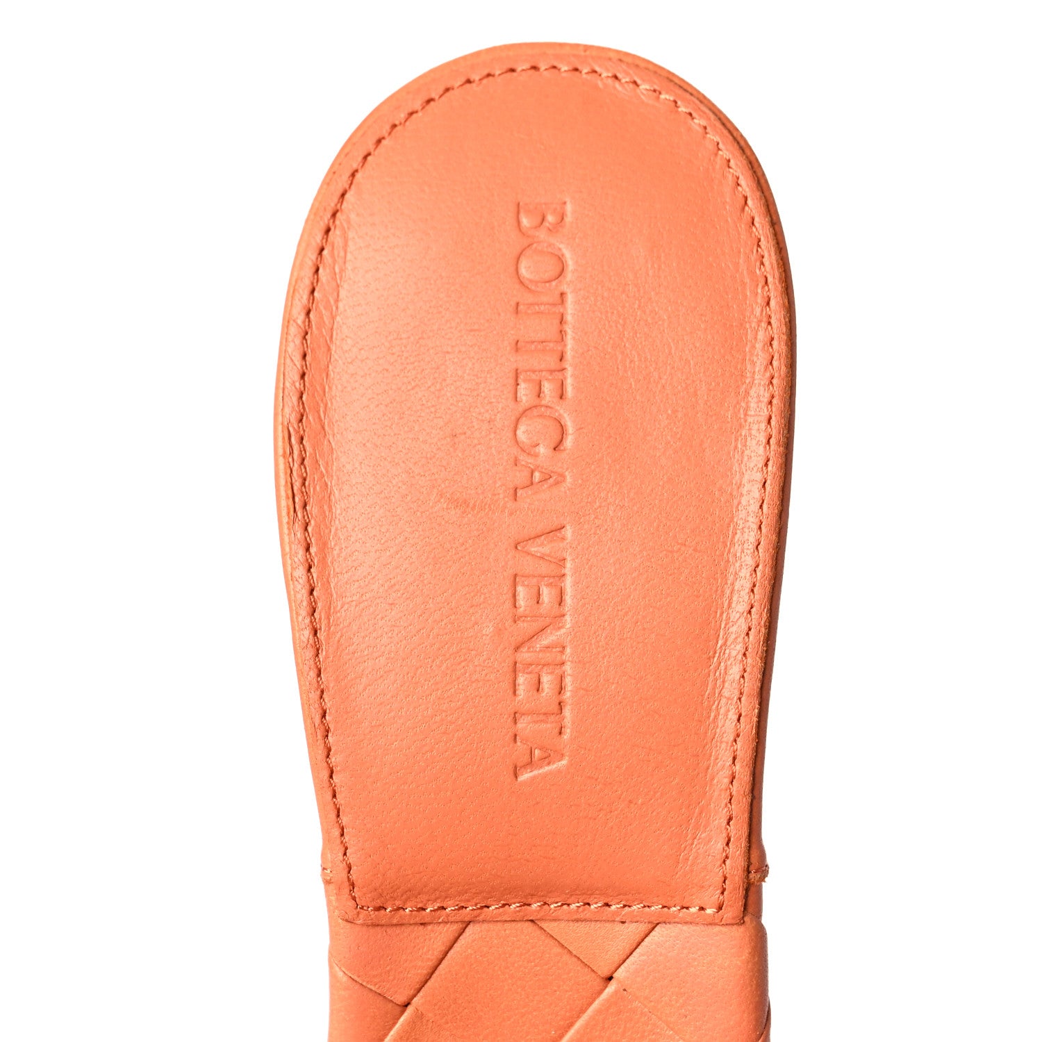 Bottega Veneta Nappa Maxi Intrecciato Lido Mule Sandals 36 Papaya 7 of 7
