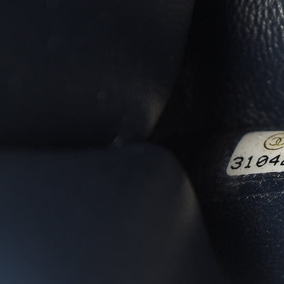 Chanel Caviar Quilted Medium Sweet Classic Flap Navy Blue 8 of 10