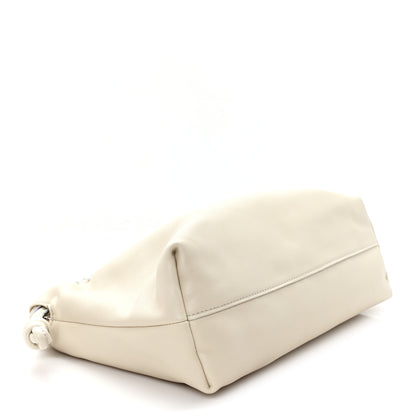Loewe Mellow Nappa Medium Donut Chain Flamenco Knot Clutch Sea Salt 4 of 11