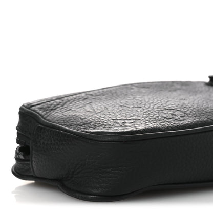 Louis Vuitton Taurillon Monogram Uniformes Solar Ray Soft Pochette Volga Belt Bag Black 9 of 14