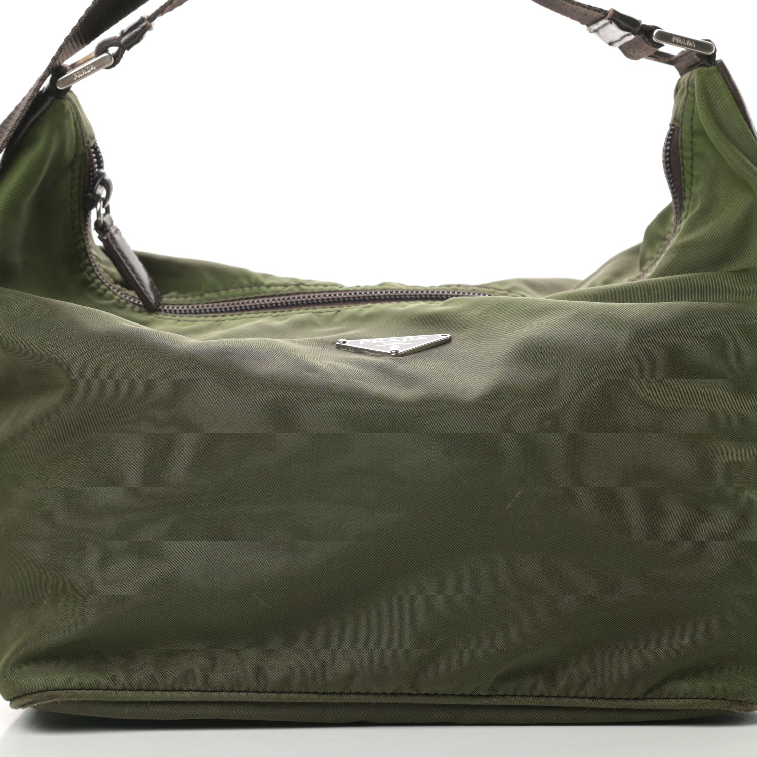 Prada Tessuto Nylon Shoulder Bag Militare 8 of 15