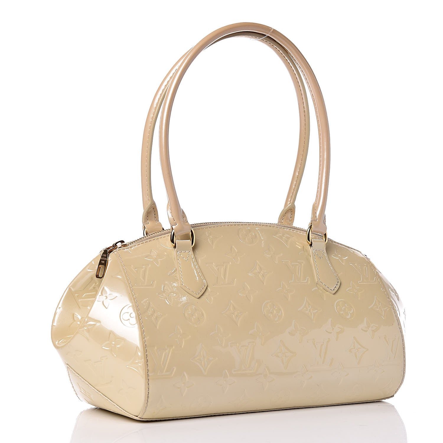 Louis Vuitton Vernis Sherwood PM Blanc Corail 3 of 15