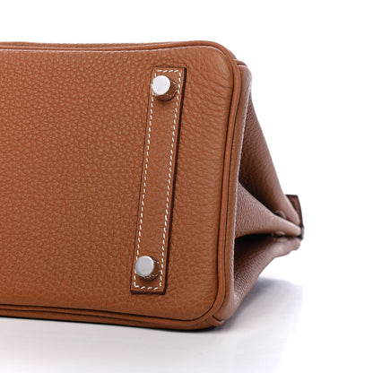 Hermes Togo Birkin 25 Gold 10 of 10