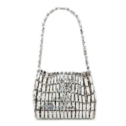 Saint Laurent Crystal Micro Evening Bag Mirror 1 of 9