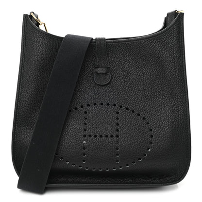 Hermes Togo Evelyne GM Black 1 of 12