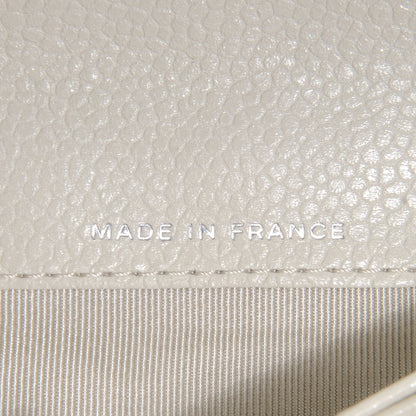 Chanel Caviar Reissue Classic Wallet White 7 of 8