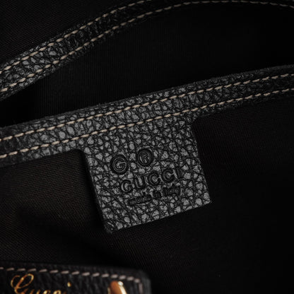 Gucci Crystal Monogram Medium Abbey Shoulder Bag Dark Brown 6 of 7