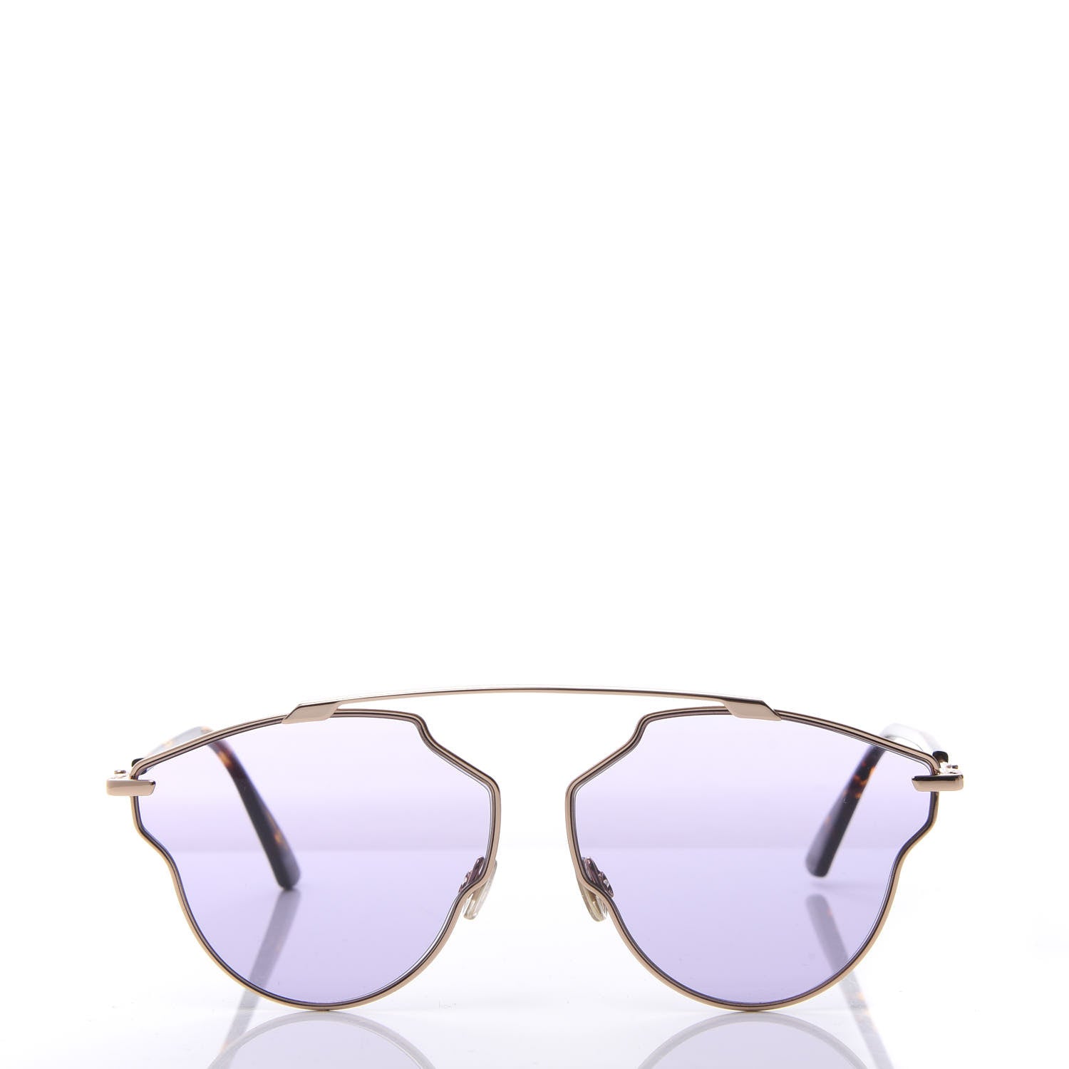 Christian Dior So Real Pop Sunglasses Rose Gold Purple 2 of 9