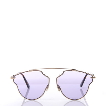 Christian Dior So Real Pop Sunglasses Rose Gold Purple 2 of 9