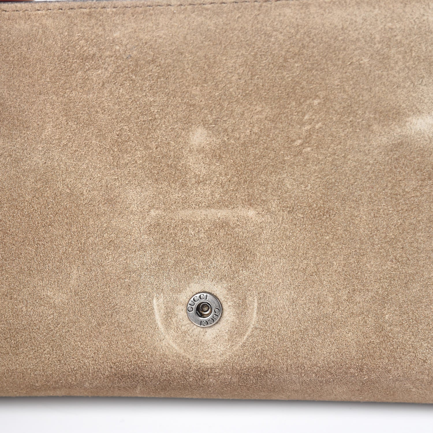 Gucci Suede Mini Dionysus Chain Wallet Beige 8 of 10