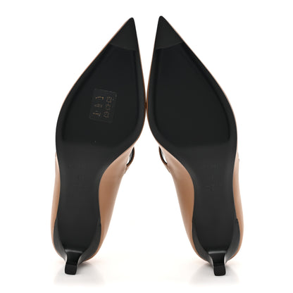 Hermes Calfskin Kiara 40 Pumps 38 Naturel Clair 5 of 9