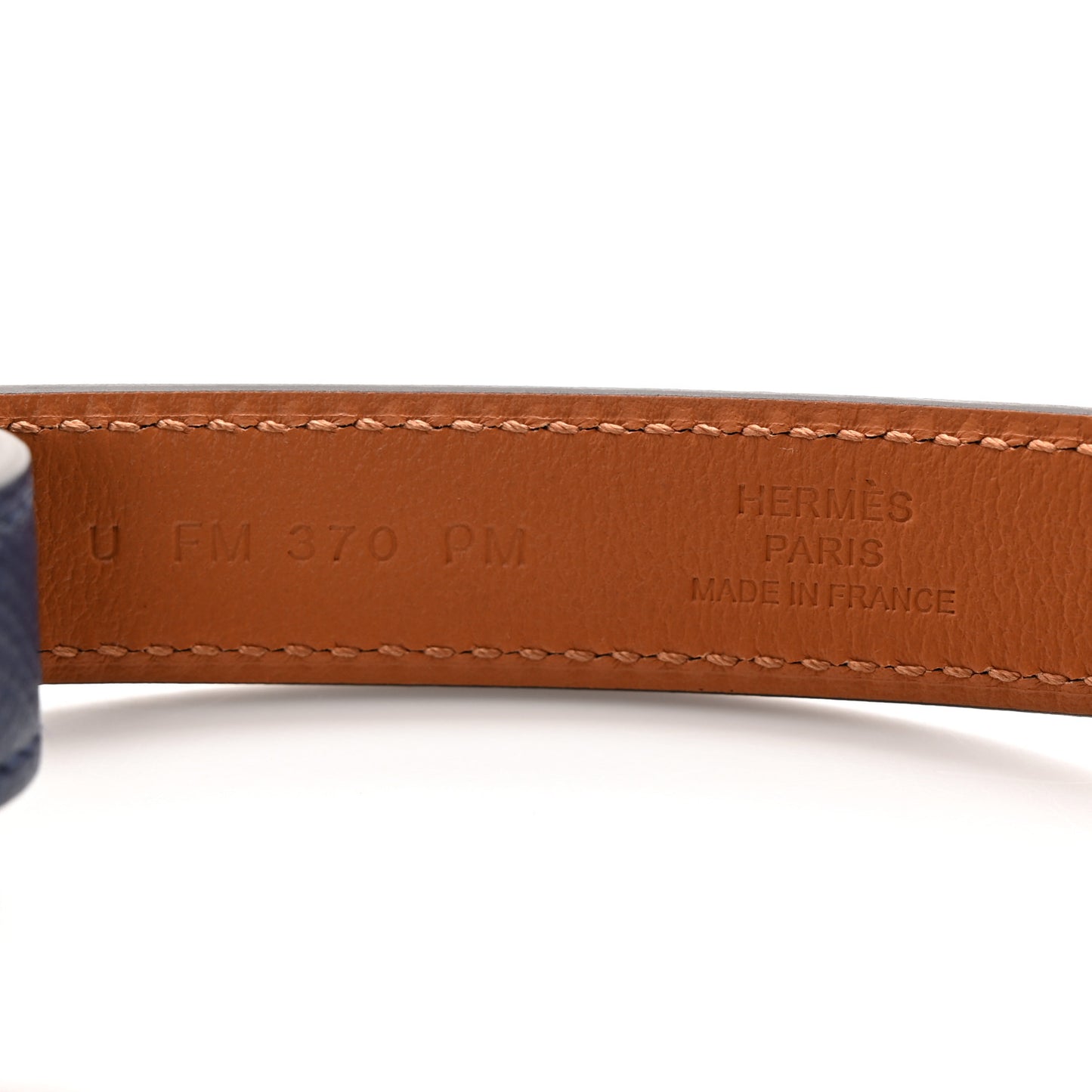 Epsom Velvet Kelly Belt Bleu Saphir Multicolor
