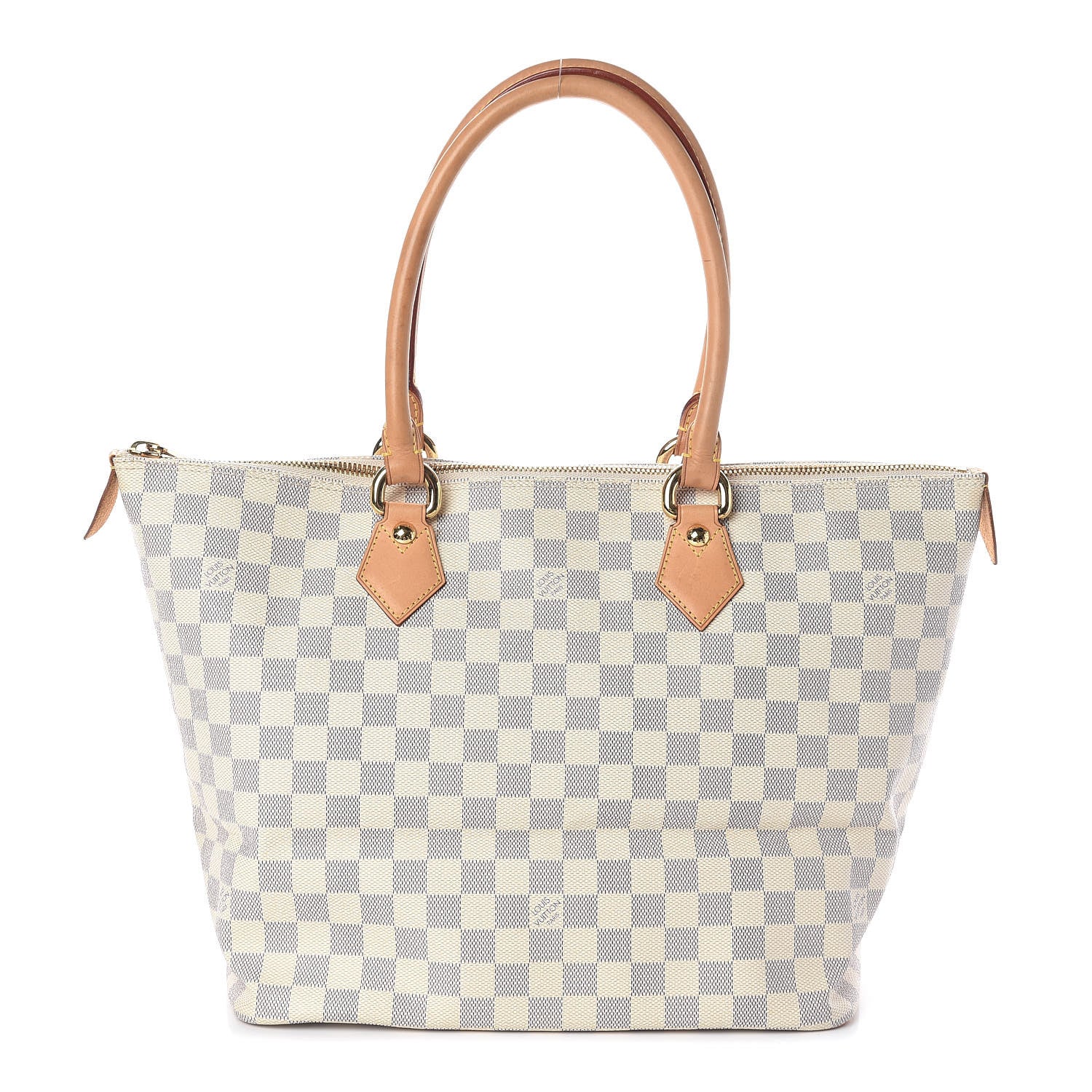 Louis Vuitton Damier Azur Saleya MM 1 of 9