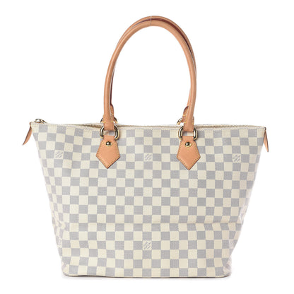 Louis Vuitton Damier Azur Saleya MM 1 of 9