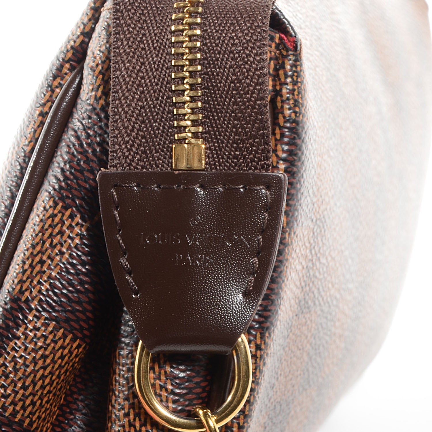 Louis Vuitton Damier Ebene Eva Clutch 8 of 8