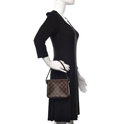 Louis Vuitton Damier Ebene Trousse Make Up Bag Pochette 2 of 10