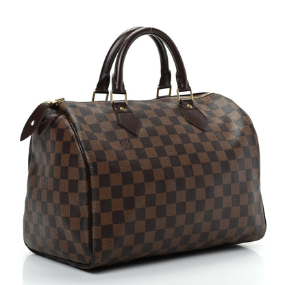 Louis Vuitton Damier Ebene Speedy 30 3 of 9