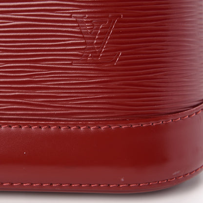 Louis Vuitton Epi Alma MM Rubis 9 of 13