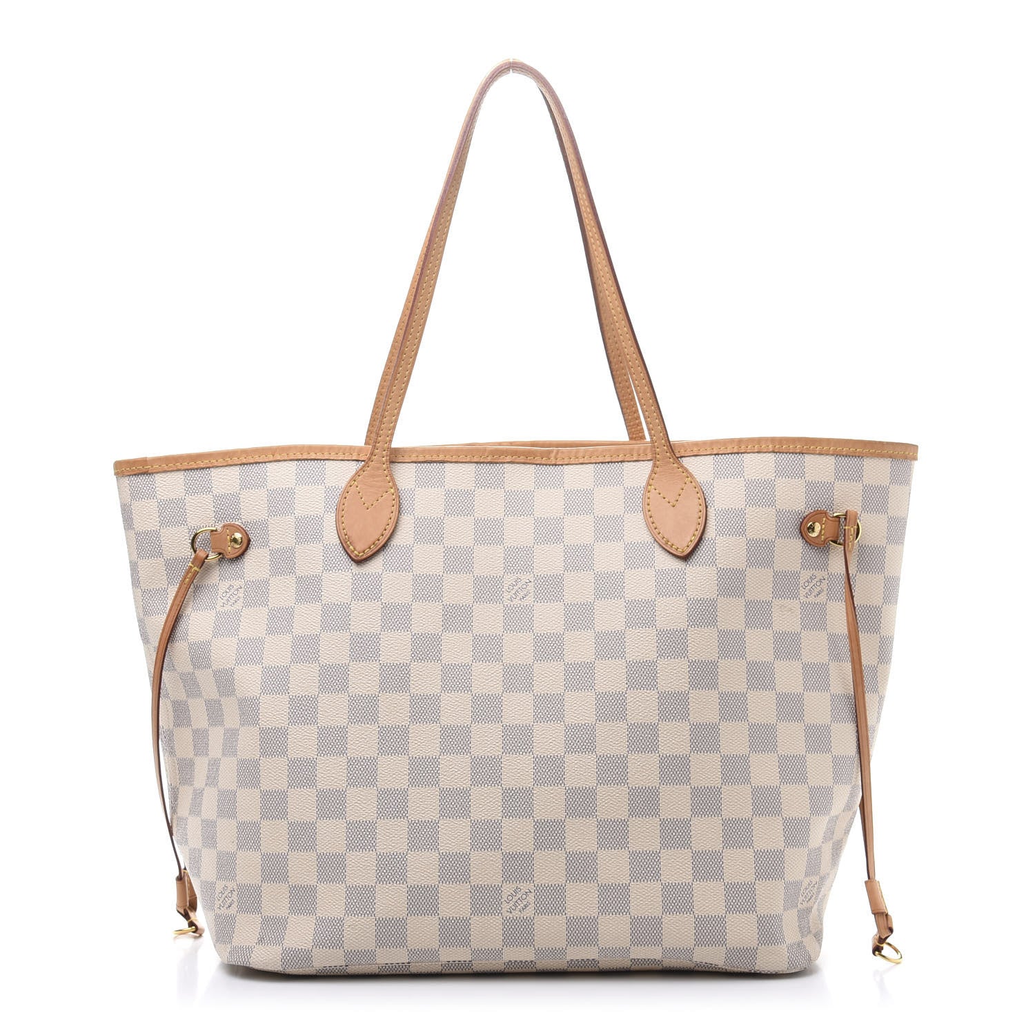 Louis Vuitton Damier Azur Neverfull MM 3 of 18