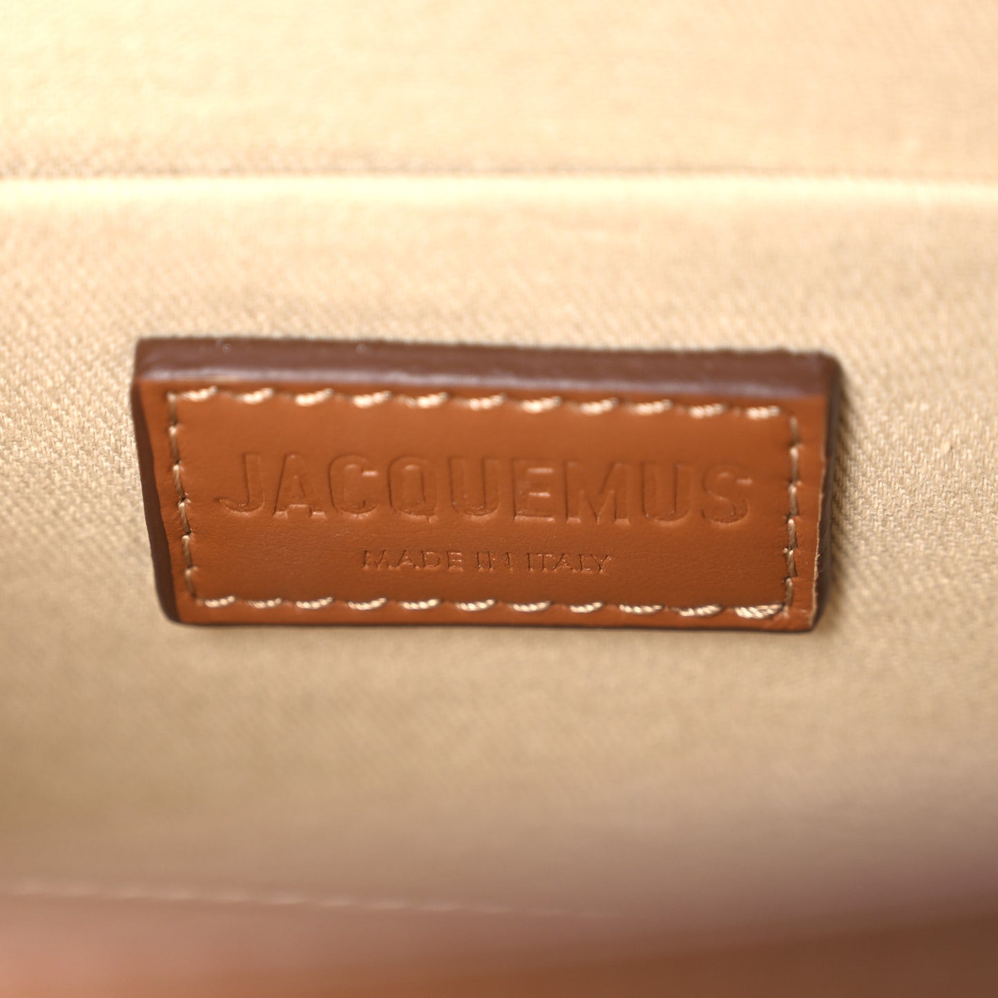 Smooth Calfskin Le Grand Chiquito Light Brown