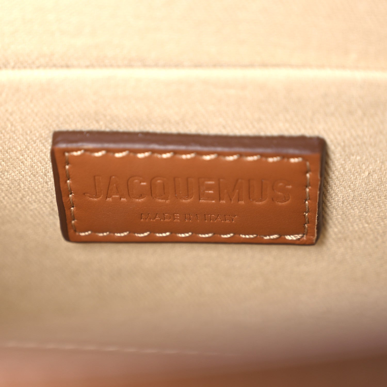 Jacquemus Smooth Calfskin Le Grand Chiquito Light Brown 6 of 9