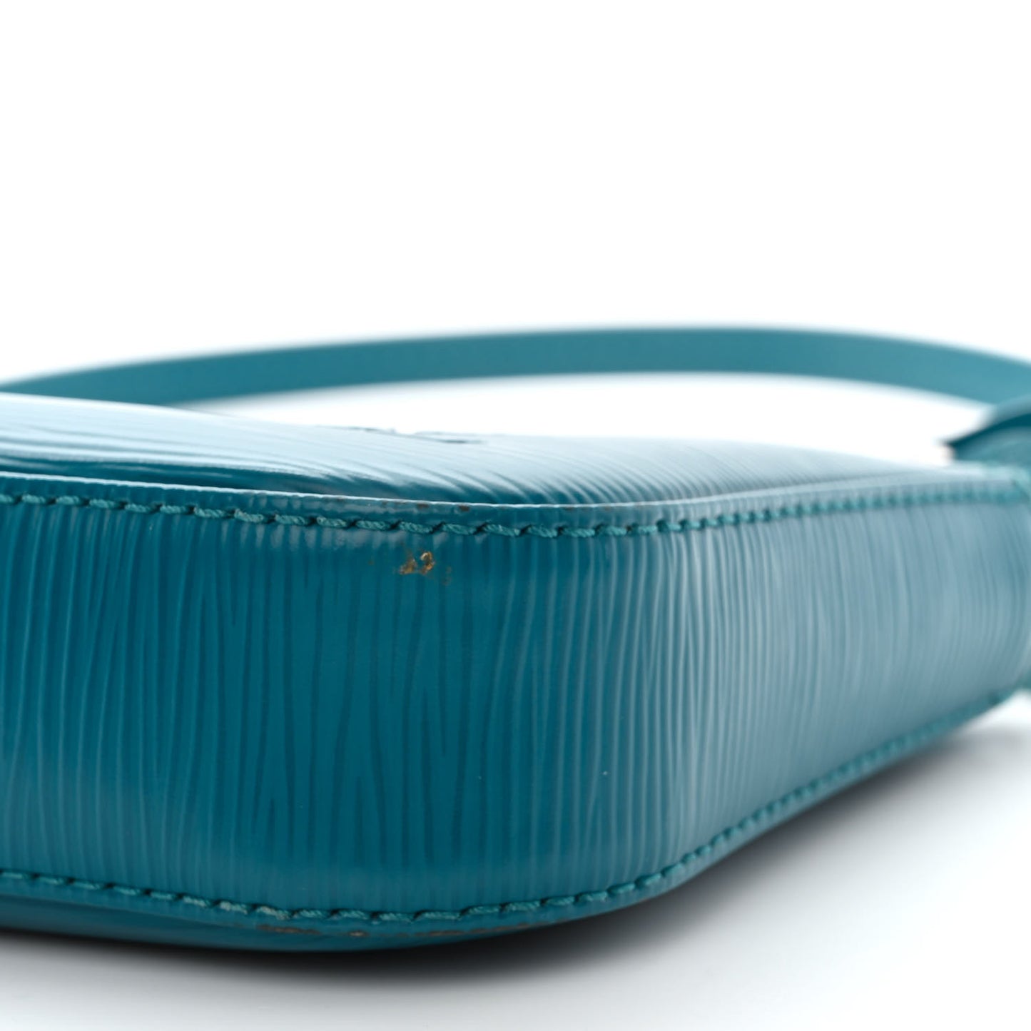 Epi Pochette Accessories NM Cyan