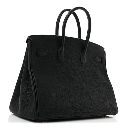Hermes Togo Birkin 35 Black 3 of 12