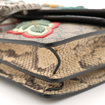 Gucci GG Supreme Monogram Snakeskin Embroidered Small Dionysus Shoulder Bag 8 of 13
