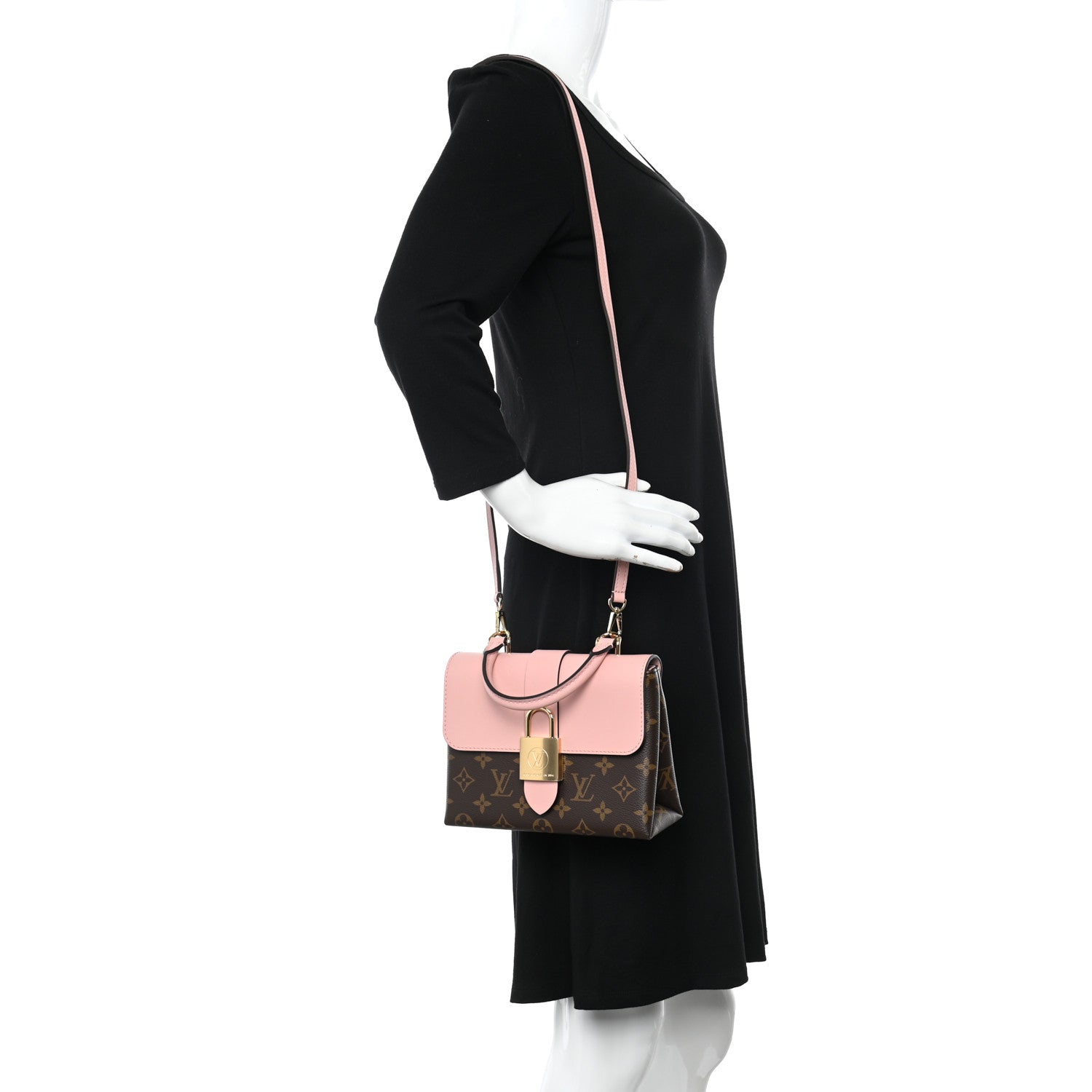 Louis Vuitton Monogram Locky BB Rose Poudre 2 of 10