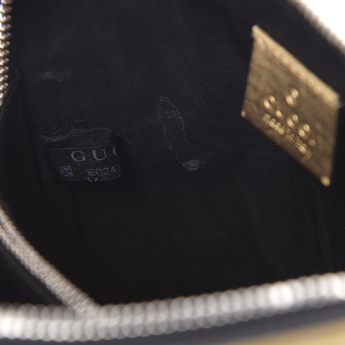 X SEGA Calfskin GUCCY Stars Mini Dome Shoulder Bag Gold