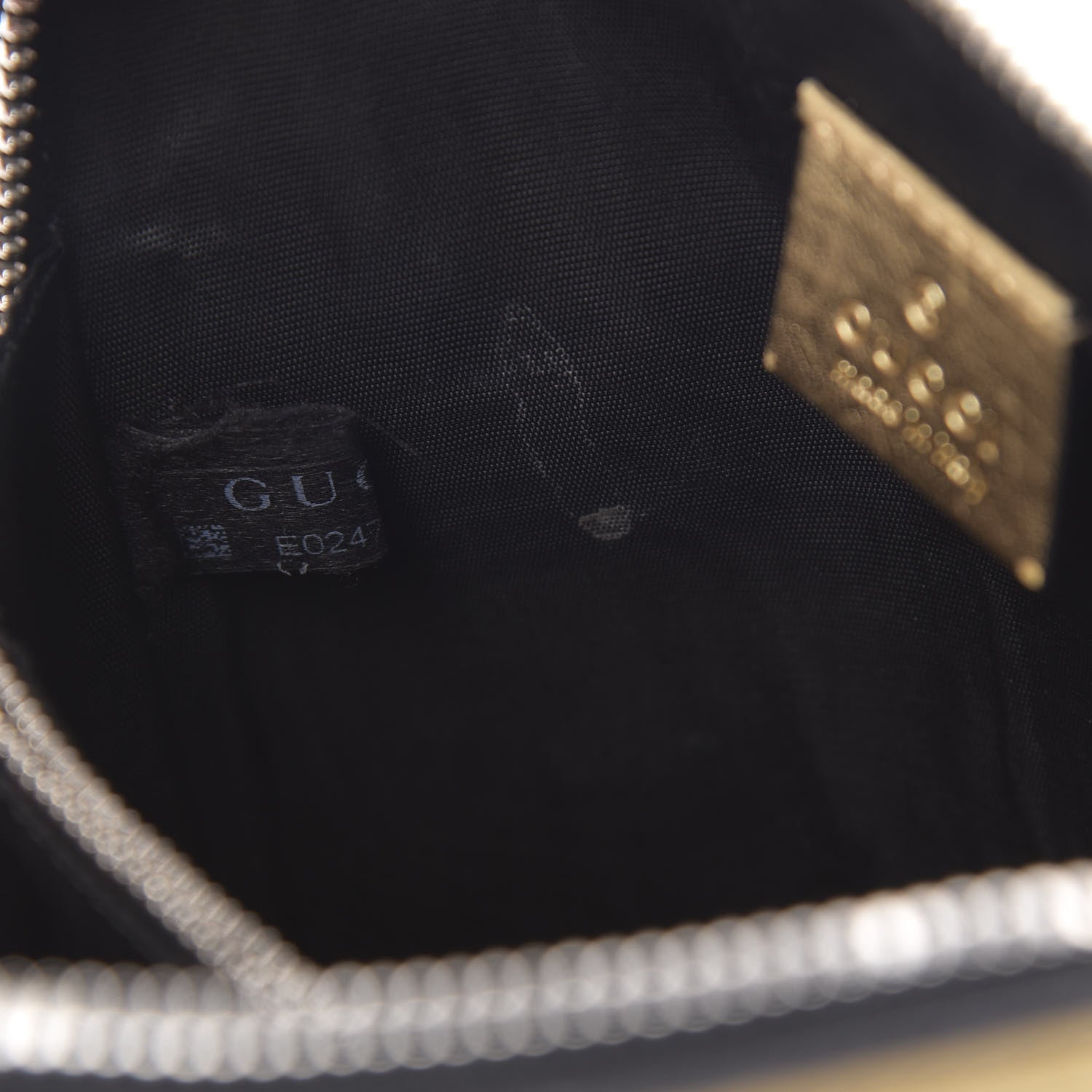 Gucci X SEGA Calfskin GUCCY Stars Mini Dome Shoulder Bag Gold 16 of 16