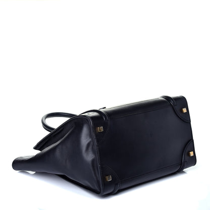 Celine Smooth Calfskin Mini Luggage Black 4 of 8