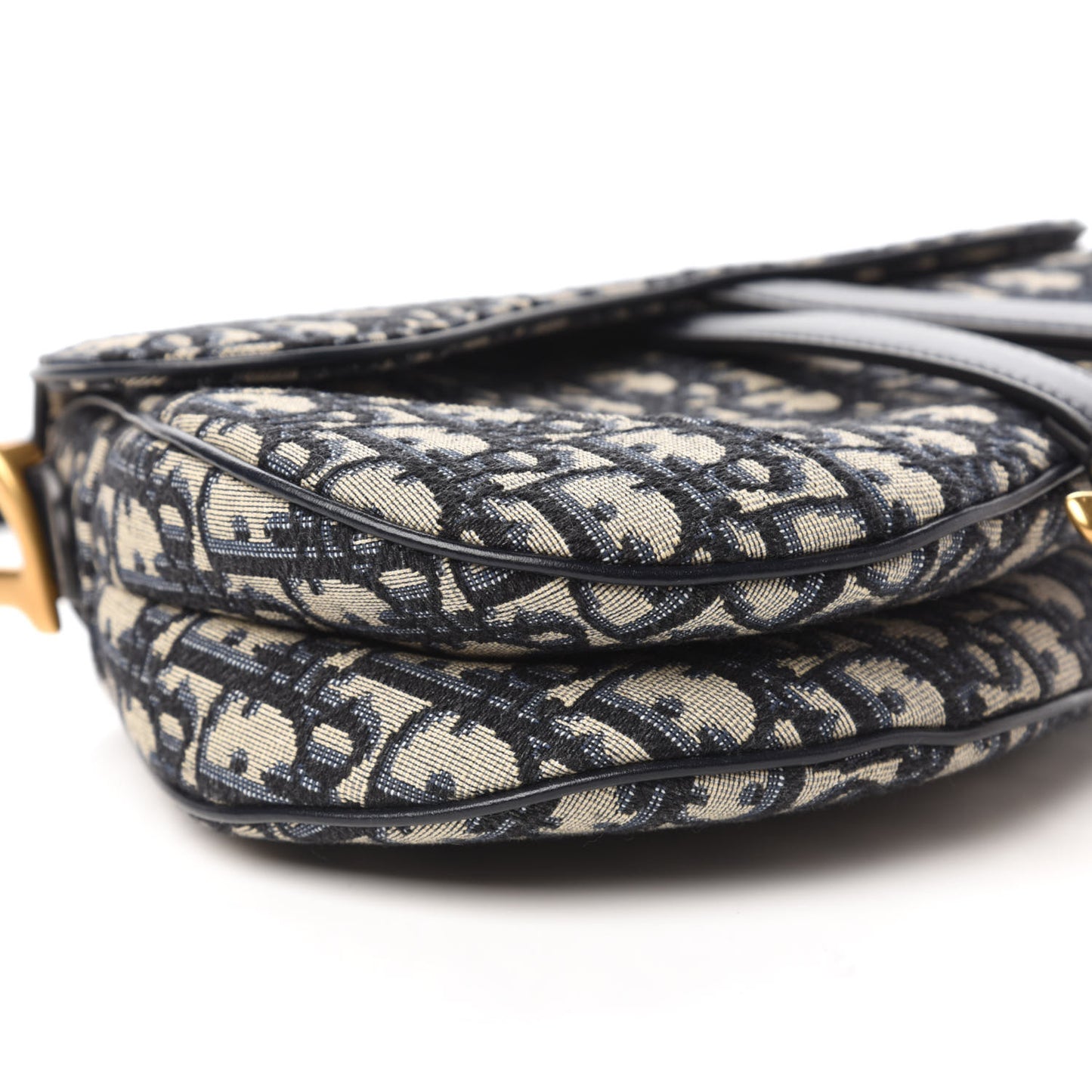 Oblique Saddle Bag Blue